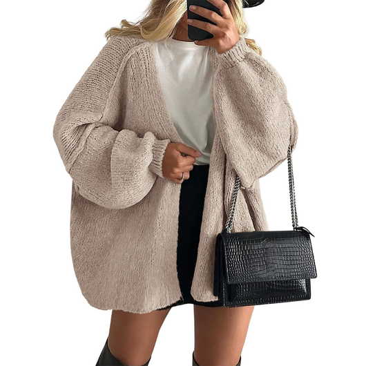 Antia | Offene Strickjacke