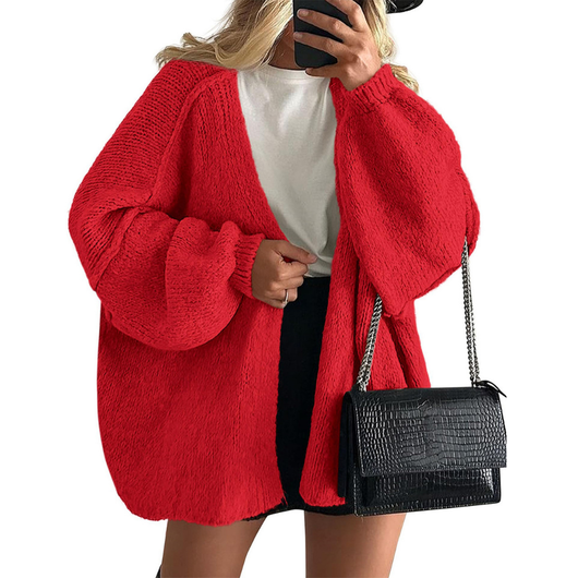 Antia | Offene Strickjacke