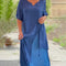 Vilma | Asymmetrisches Kurzarmkleid