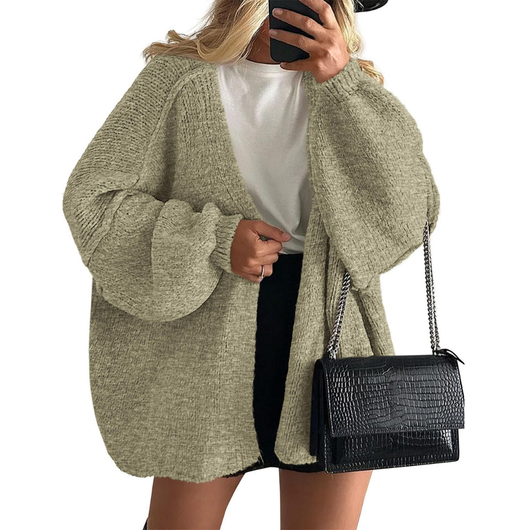 Antia | Offene Strickjacke