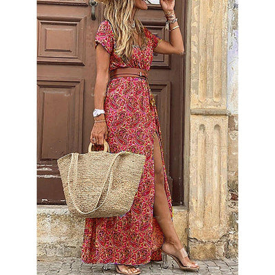 Luna | Boho-Maxikleid