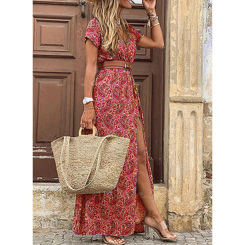 Pisa | Boho-Maxikleid