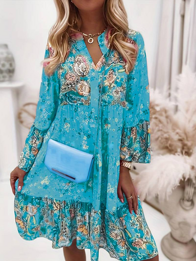Vigo | Boho-Kleid mit Blumen