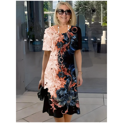 Verona | Lässiges Kleid mit Blumenmuster
