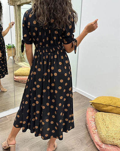 Diana | Kleid mit V-Ausschnitt