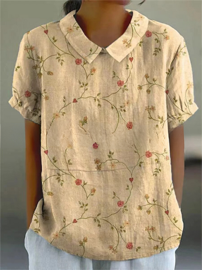 Carla | Elegante Bluse mit Blumenmuster