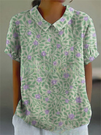 Carla | Elegante Bluse mit Blumenmuster