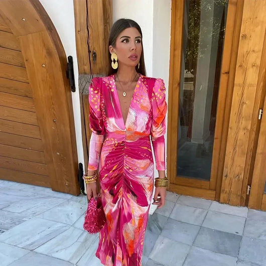 Ximena | Langes Sommerkleid