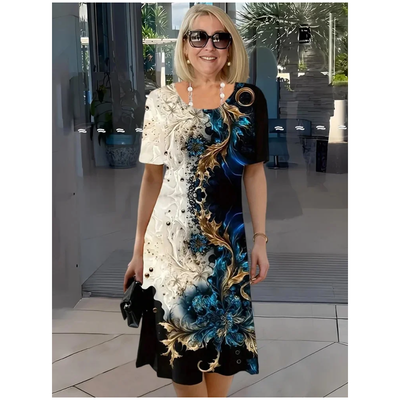 Verona | Lässiges Kleid mit Blumenmuster
