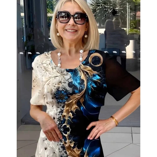 Verona | Lässiges Kleid mit Blumenmuster