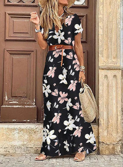 Luna | Boho-Maxikleid