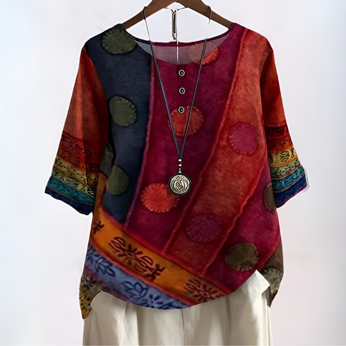 Iris | Boho-Bluse