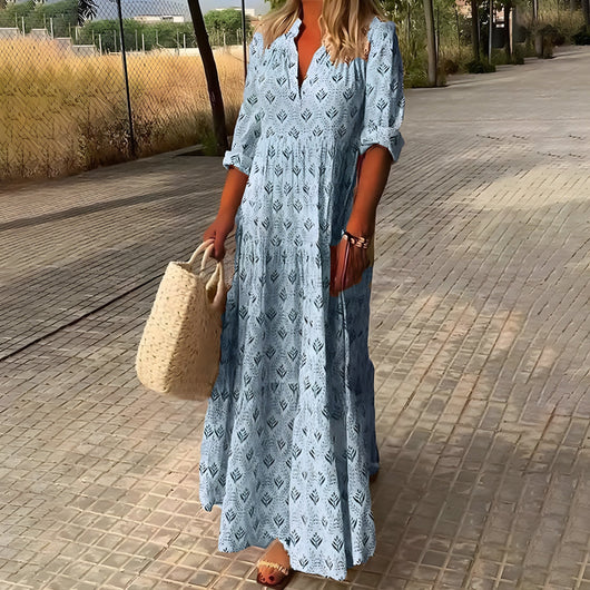Nahia | Fließendes Boho-Kleid
