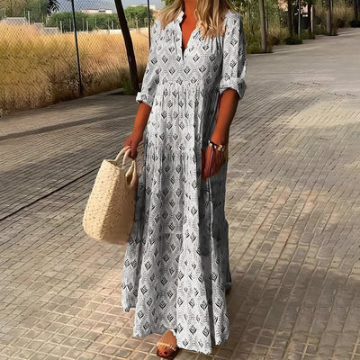 Nahia | Fließendes Boho-Kleid