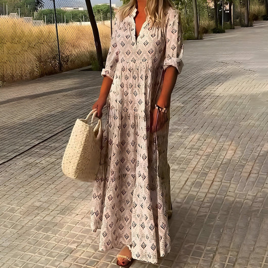 Nahia | Fließendes Boho-Kleid