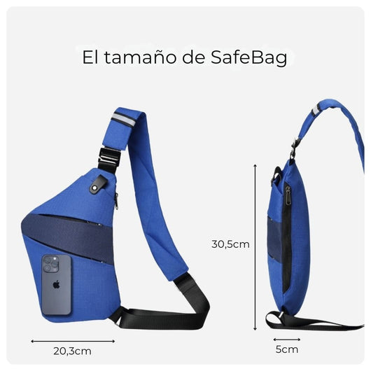 SafeBag | Diebstahlsichere Umhängetasche