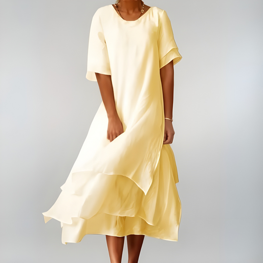 Salma | Langes Baumwollkleid