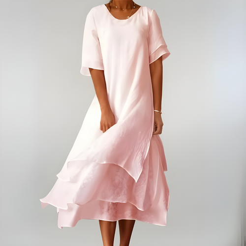 Salma | Langes Baumwollkleid