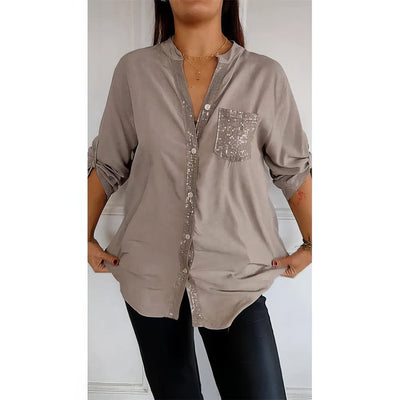 Francesca | Paillettenbluse