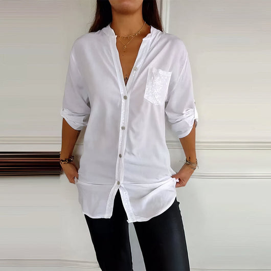 Francesca | Paillettenbluse
